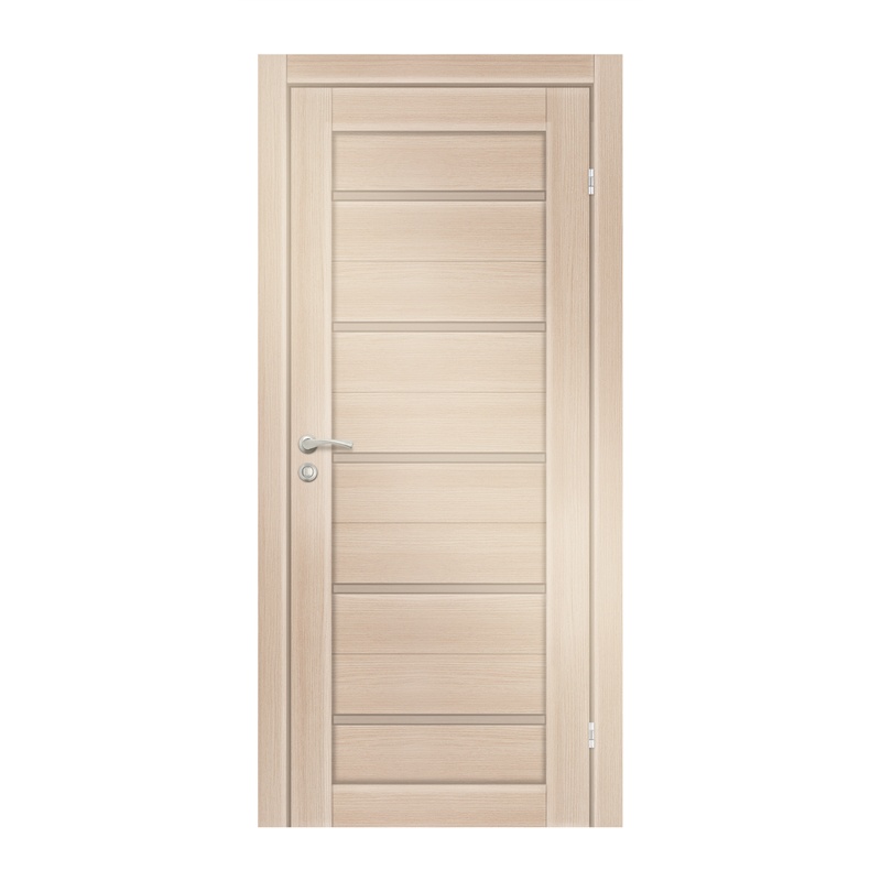 Полотно дверное Olovi Техас, глухое, беленый дуб, б/п, б/ф (900х2000х35 мм)