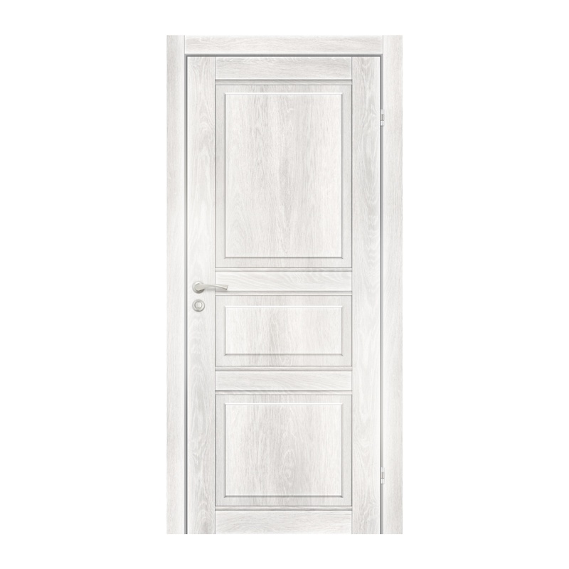 Полотно дверное Olovi Вермонт, глухое, дуб снежный, б/п, б/ф (900х2000х34 мм)